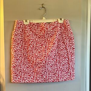 Chico’s Coral and White Skort